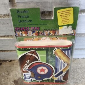 • Borders Unlimited Sports Fun- Self-Adhesive 5" X 15' Wall Border